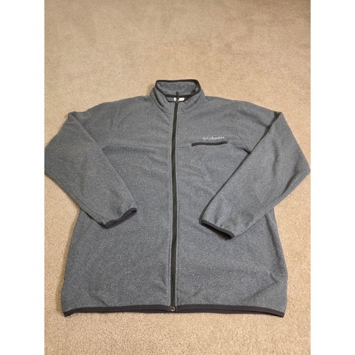 Columbia mens full zip - full, fleece